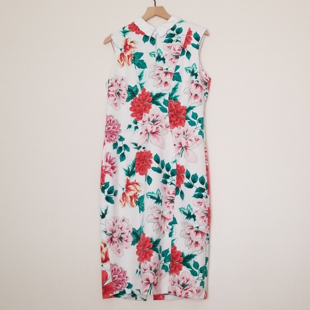 Eva Mendes floral dress